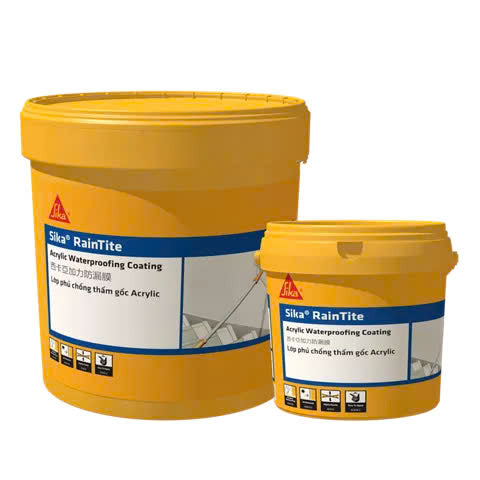 CHẤT CHỐNG THẤM SIKA- SIKA RAINTITE GỐC ACRYLIC 4KG