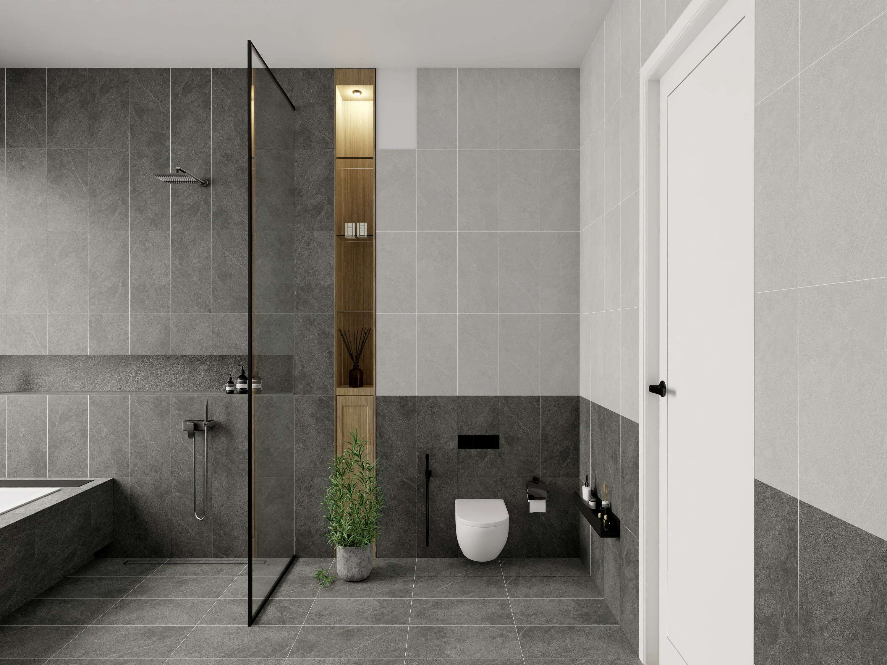 Gạch men matt 300x600mm mã SMM-36008