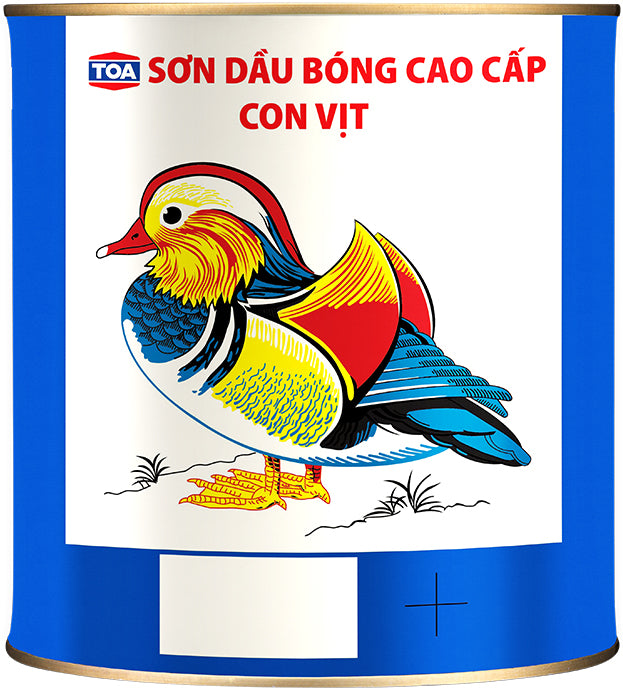 Sơn dầu bóng TOA Con Vịt 17.5L