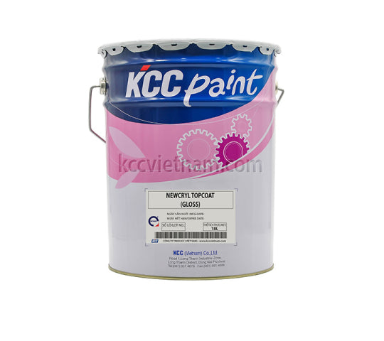 Newcryl Topcoat – Sơn phủ Acrylic gốc dầu, giữ màu tuyệt vời