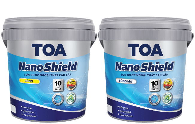Sơn Ngoại Thất TOA NanoShield 1L