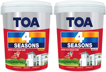 Sơn Ngoại Thất TOA 4 Seasons Satin Glo 1L