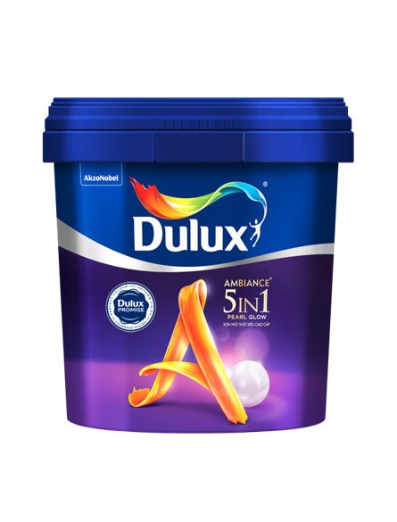 Sơn nội thất Dulux 5in1 Pearl Glow Bóng mờ 66A 5L - Daisan Store