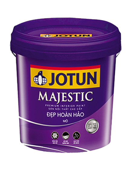 SƠN NỘI THẤT JOTUN MAJESTIC ĐẸP HOÀN HẢO MỜ 15L