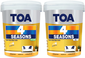 Sơn Nội Thất TOA 4 Seasons Top Silk 1L - Daisan Store