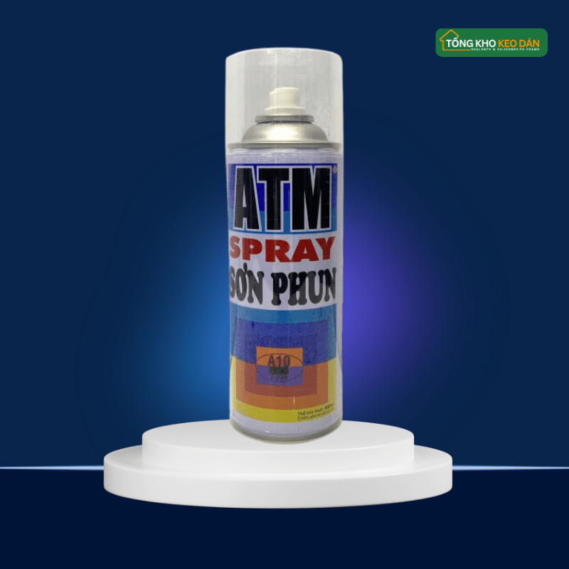 Sơn Xịt ATM A10 Bóng Trong Suốt - Daisan Store