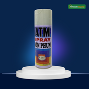 Sơn Xịt ATM A203 Màu Trắng Sứ Xám Sanyo White