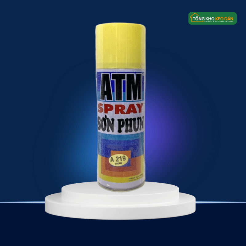 Sơn Xịt ATM A219 Màu Kem Chất Lượng Cao - Daisan Store