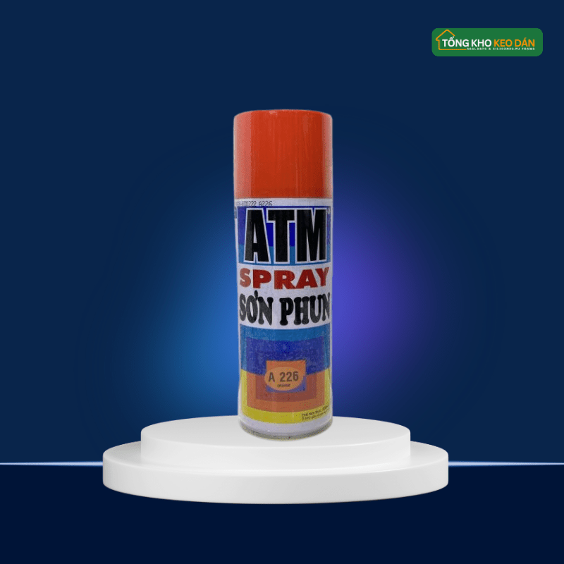 Sơn Xịt ATM A226 Màu Cam Chất Lượng Cao - Daisan Store