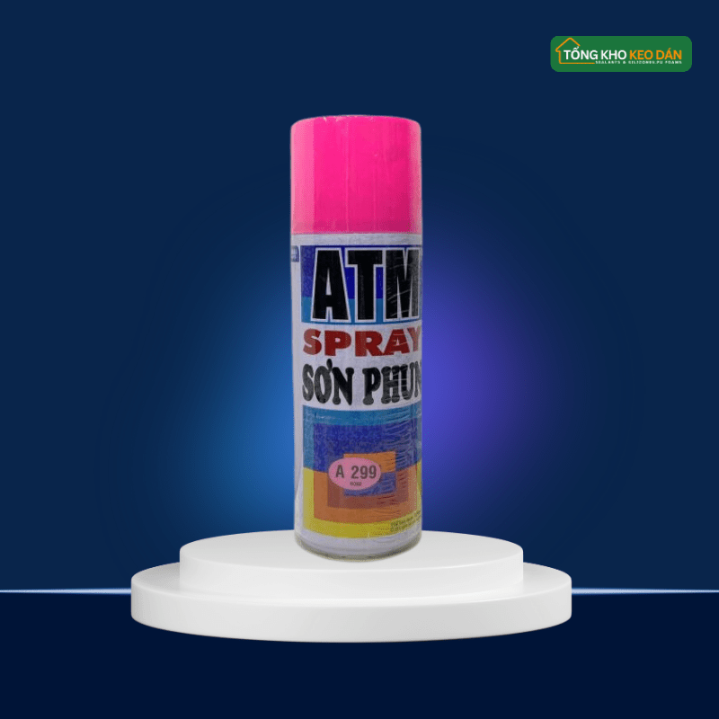 Sơn xịt ATM A299 màu hồng (Rose) - Daisan Store