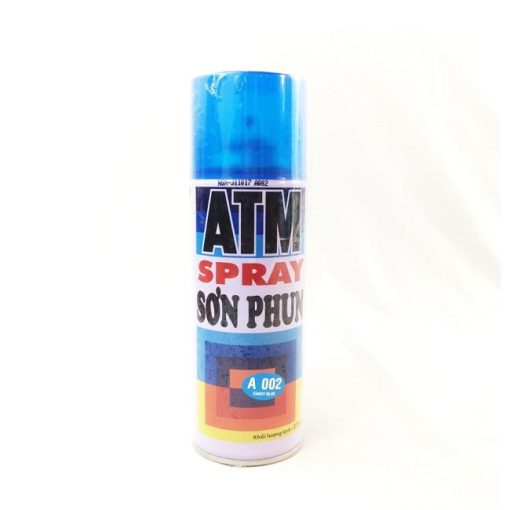 Sơn Xịt Xe Máy ATM A002 Màu Xanh Candy