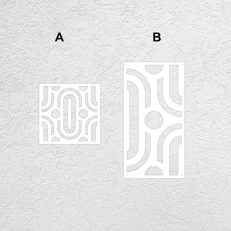 Stencil Trang Trí Tường In Hoa Văn Dài 40 - 80cm S216 - Daisan Store