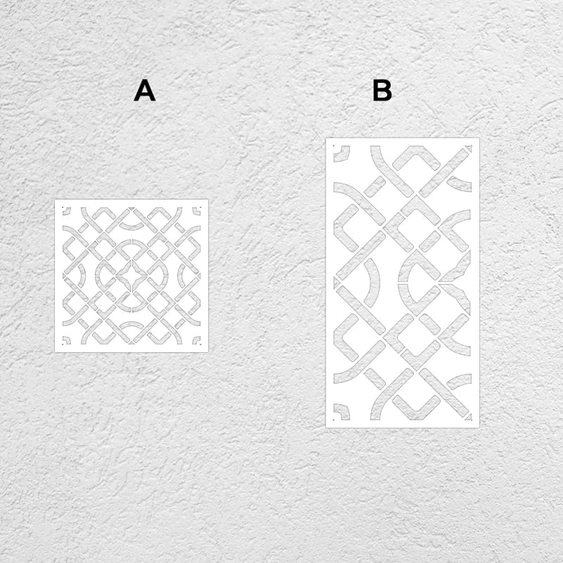 Stencil Trang Trí Tường In Hoa Văn Dài 40 - 80cm S216 - Daisan Store