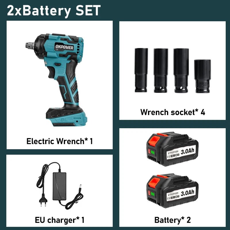 Sung Van Bu Long Brushless Khong Day 1200Nm Makita 18V - Daisan Store