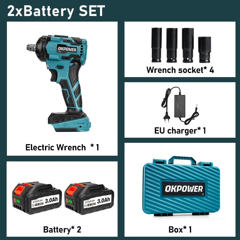 Sung Van Bu Long Brushless Khong Day 1200Nm Makita 18V - Daisan Store