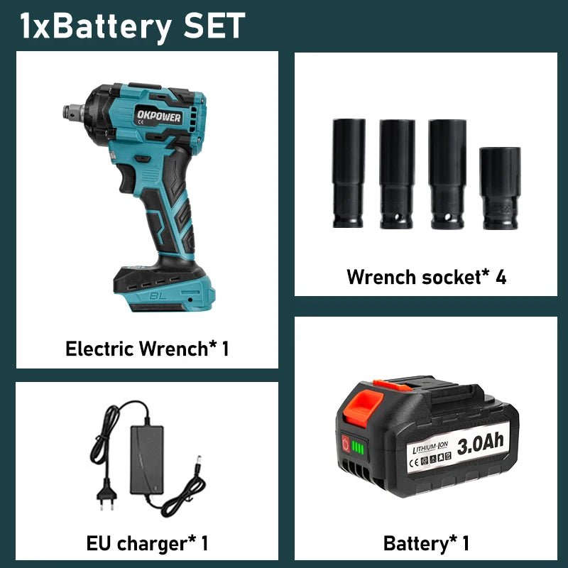 Sung Van Bu Long Brushless Khong Day 1200Nm Makita 18V - Daisan Store