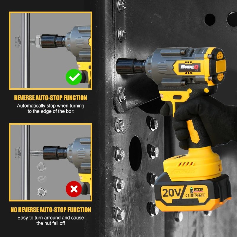 Súng Vặn Bu Lông Không Dây Brushless Hiệu Suất Cao 1800Nm - Daisan Store