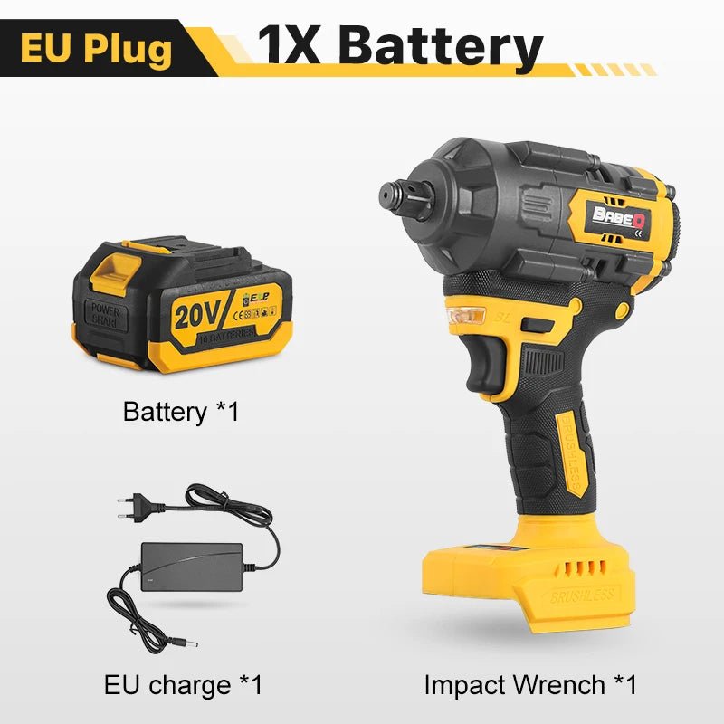 Súng Vặn Bu Lông Không Dây Brushless Hiệu Suất Cao 1800Nm - Daisan Store