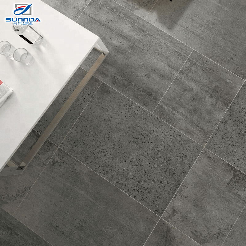 Sunnda 60x60cm Gạch Lát Sàn Sứ Sân Vườn Ngoài Trời Phong Cách Mộc Giả Đá Cát Tự Nhiên Giá Rẻ - Daisan Store