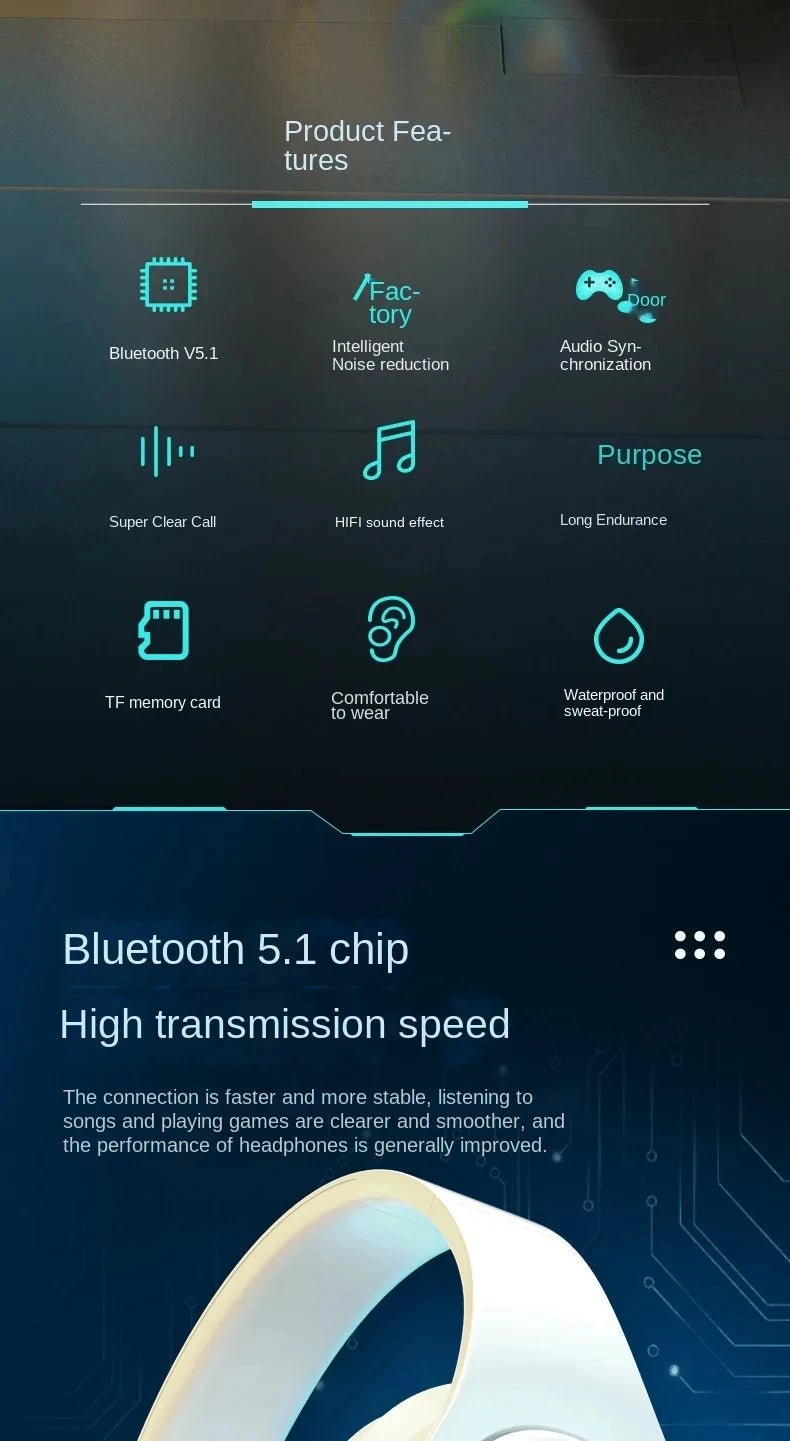 Tai nghe Bluetooth Xiaomi Mijia B39 chống ồn, có mic - Daisan Store