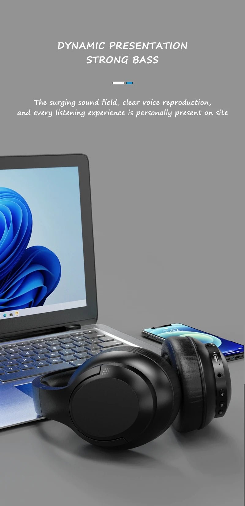 Tai Nghe Gấp LDON L839 Bluetooth 5.3 Thể Thao Gaming - Daisan Store