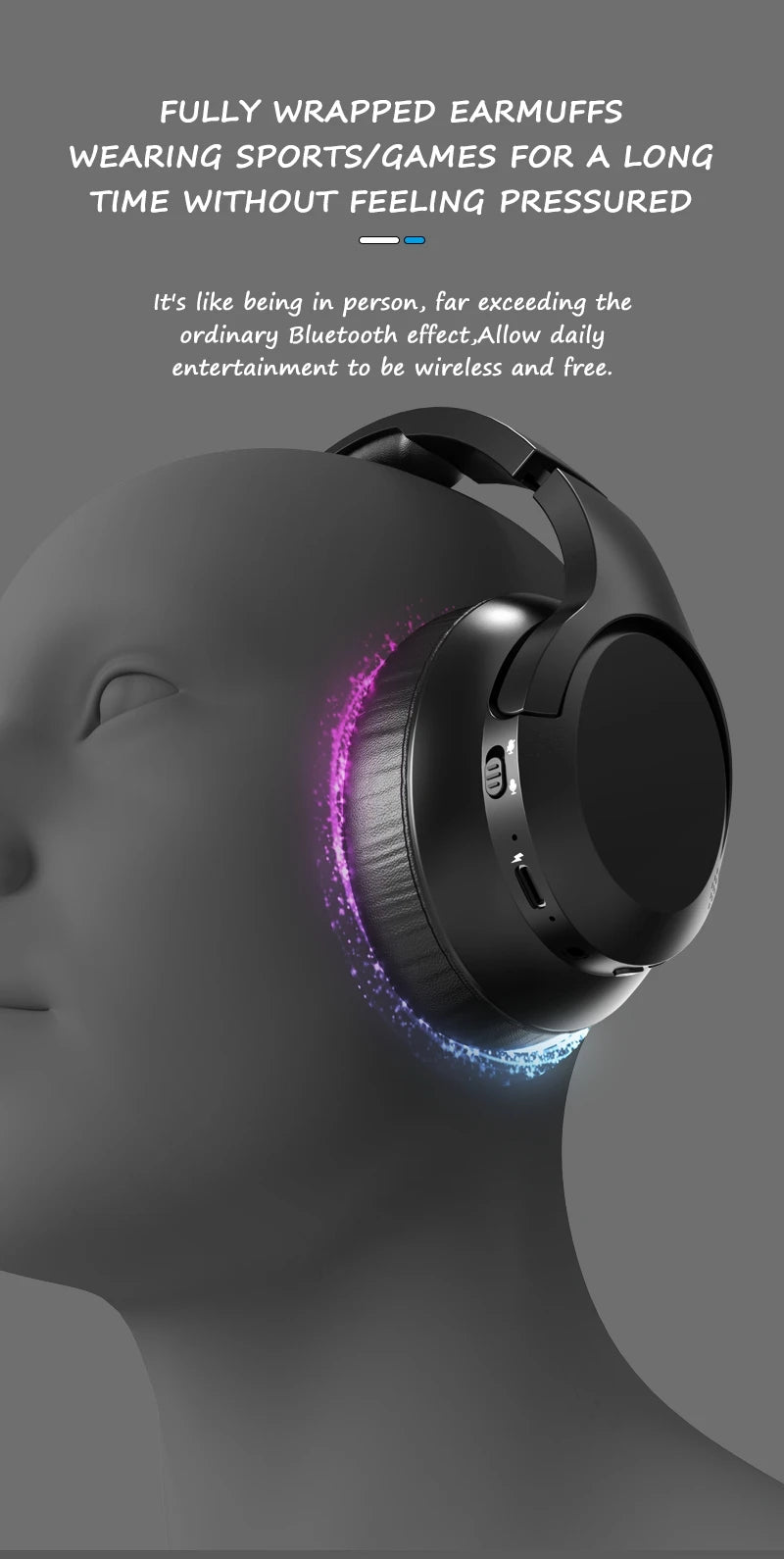 Tai Nghe Gấp LDON L839 Bluetooth 5.3 Thể Thao Gaming - Daisan Store