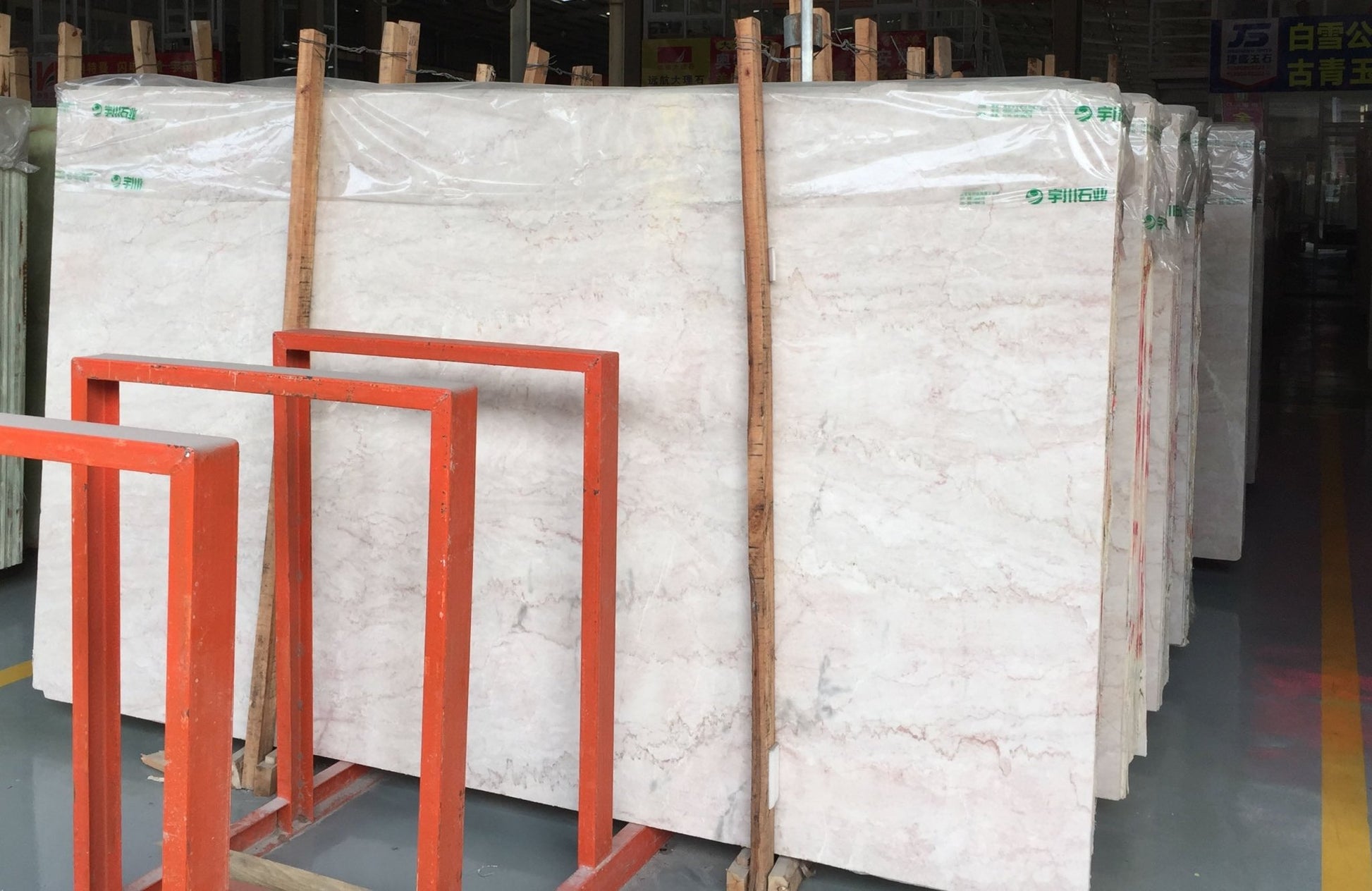 Tấm Đá Cẩm Thạch Trắng Đánh Bóng Cao Cấp 2024 Trang Trí Biệt Thự - Daisan Store