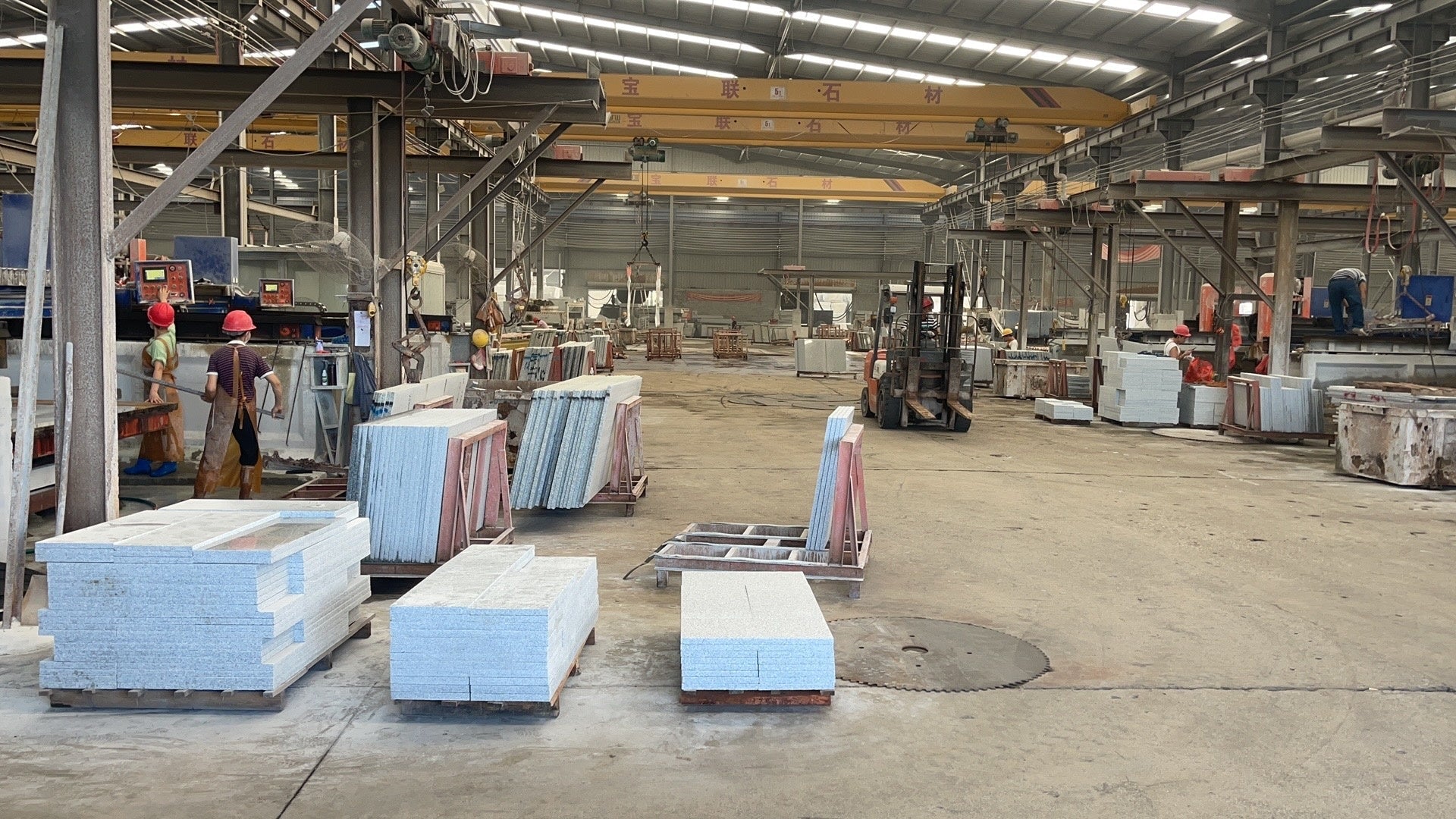 Tấm đá granite tráng men trắng xám đa năng - Daisan Store