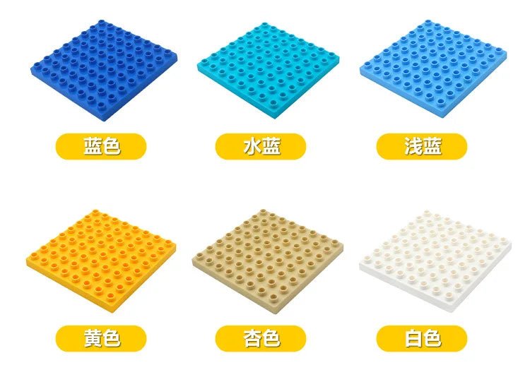 Tấm Đế Xếp Hình Sáng Tạo 8x8 Cho Trẻ Em Giáng Sinh - Daisan Store