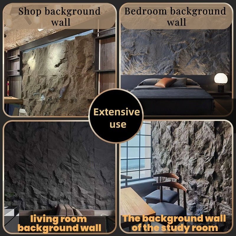 Tấm ốp đá PU hiện đại thiết kế 3D tùy chỉnh, nhẹ, thân thiện với môi trường - Daisan Store