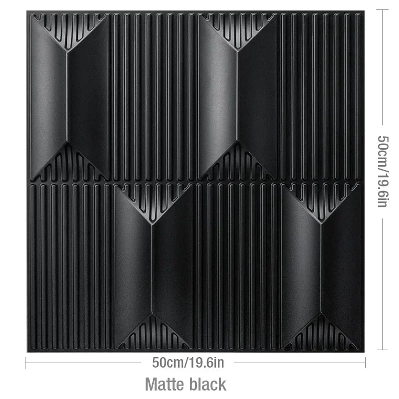 Tấm ốp tường 3D vân gỗ vàng ánh kim chống nước - Daisan Store