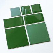 Tấm ốp tường bếp trang trí nội thất gạch men màu xanh đậm - Daisan Store