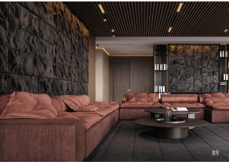 Tấm ốp tường đá tùy chỉnh, họa tiết hiện đại truyền thống - Daisan Store