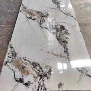 Tấm ốp tường PVC trang trí bằng đá cẩm thạch UV chống thấm nước hiện đại dễ lắp đặt 1220*2440*3mm cho nội thất phòng khách - Daisan Store