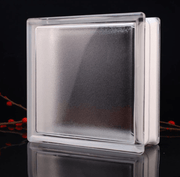 TANGERINE SKIN - A (JH008) Khối thủy tinh pha lê 190*190*80MM có lỗ rỗng 190*190*80MM TANGERINE SKIN - A Khối thủy tinh - Daisan Store