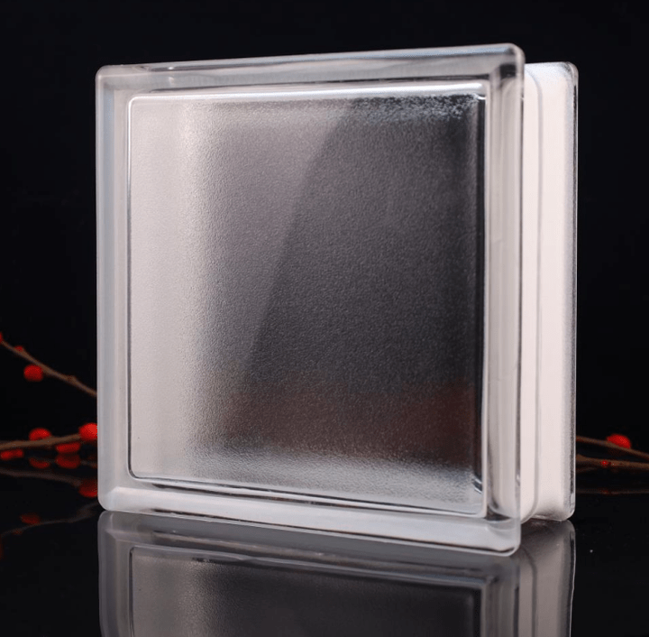 TANGERINE SKIN - A (JH008) Khối thủy tinh pha lê 190*190*80MM có lỗ rỗng 190*190*80MM TANGERINE SKIN - A Khối thủy tinh - Daisan Store