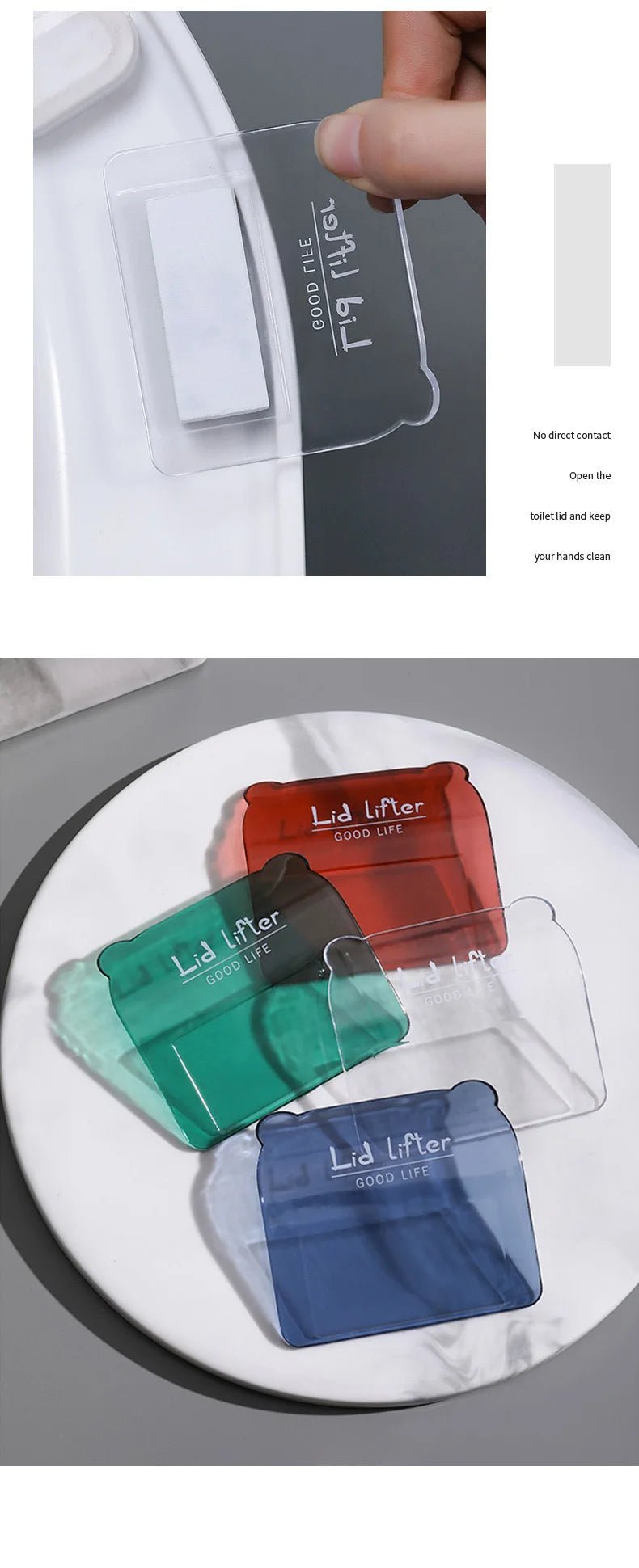 Tay Nắm Bệ Vệ Sinh Di Động Tiện Lợi Chống Bẩn - Daisan Store