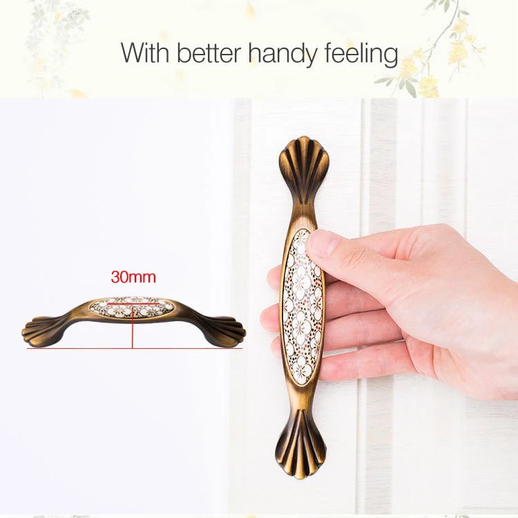 Tay nắm tủ cổ điển gốm đồng NAIERDI - Daisan Store