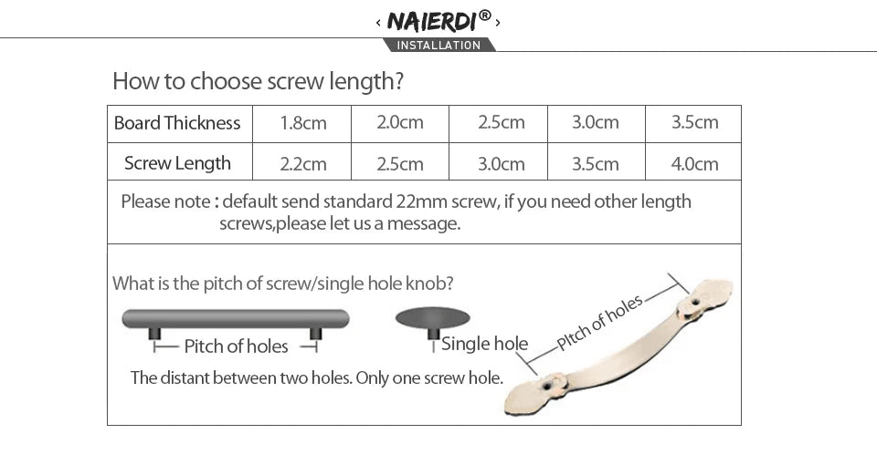 Tay nắm tủ cổ điển gốm đồng NAIERDI - Daisan Store