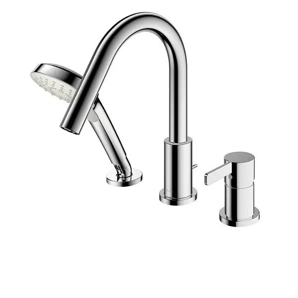 Vòi xả bồn nóng lạnh kèm sen tắm GF (3 lỗ) TBG11305AA