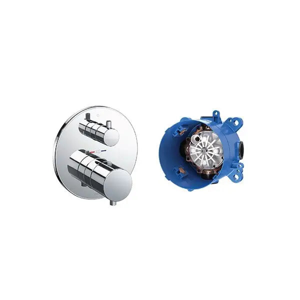 Van điều chỉnh nhiệt độ kèm phụ kiện âm tường TBV01408B_TBN01001B#PARENT