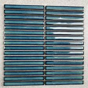 Gạch Mosaic que xanh lá KT 15x145mm mã 145TTEB-D77