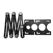 Thước đo đa năng gấp bằng hợp kim nhôm hình lục giác - Daisan Store