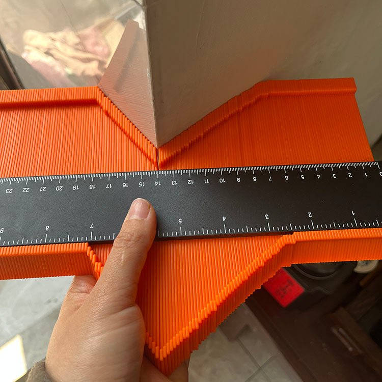 Thước đo hình dáng kim loại khóa đai - Daisan Store