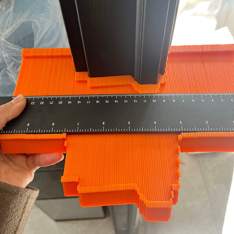 Thước đo hình dáng kim loại khóa đai - Daisan Store