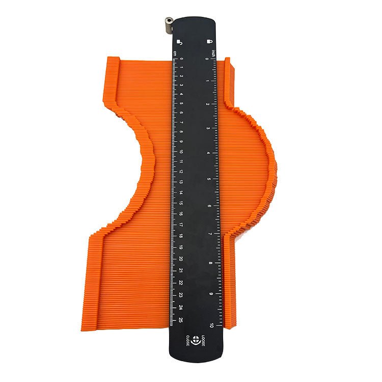 Thước đo hình dáng kim loại khóa đai - Daisan Store