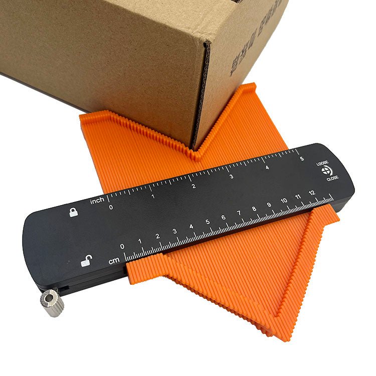 Thước đo hình dáng kim loại khóa đai - Daisan Store