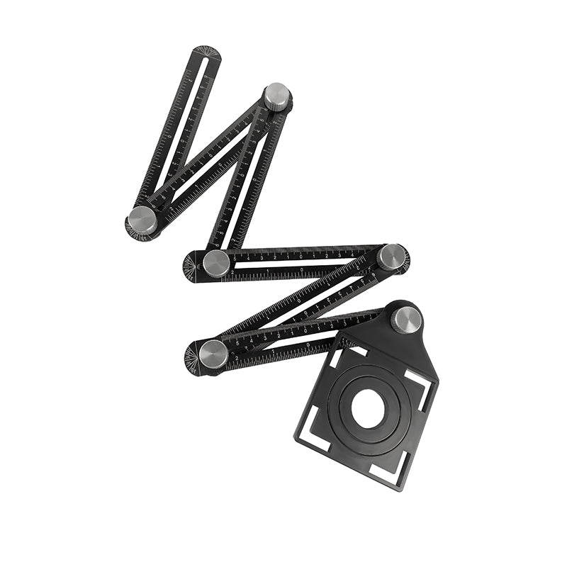 Thước gấp sáu cạnh, thước đo đa góc đa năng - Daisan Store