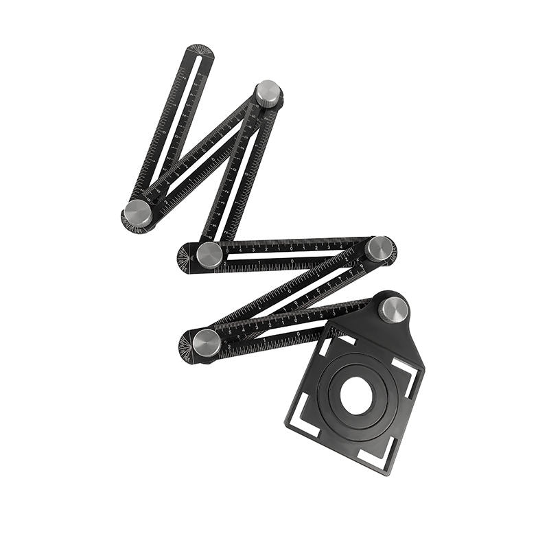 Thước gấp sáu cạnh, thước đo đa góc đa năng - Daisan Store