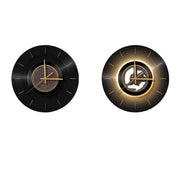 Trang trí phòng khách hiện đại JZ Đĩa than Nfc Hình ảnh in UV CD Tác phẩm nghệ thuật Đồng hồ nhạc Tranh LED 3D và Nghệ thuật treo tường - Daisan Store